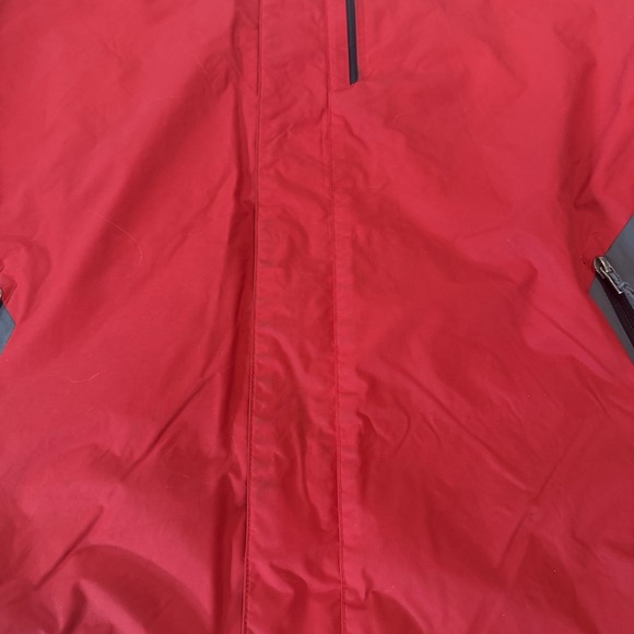 Columbia Interchange Waterproof Jacket Red Gray Mens Large XM7169 Omni-Tech - Picture 5 of 16